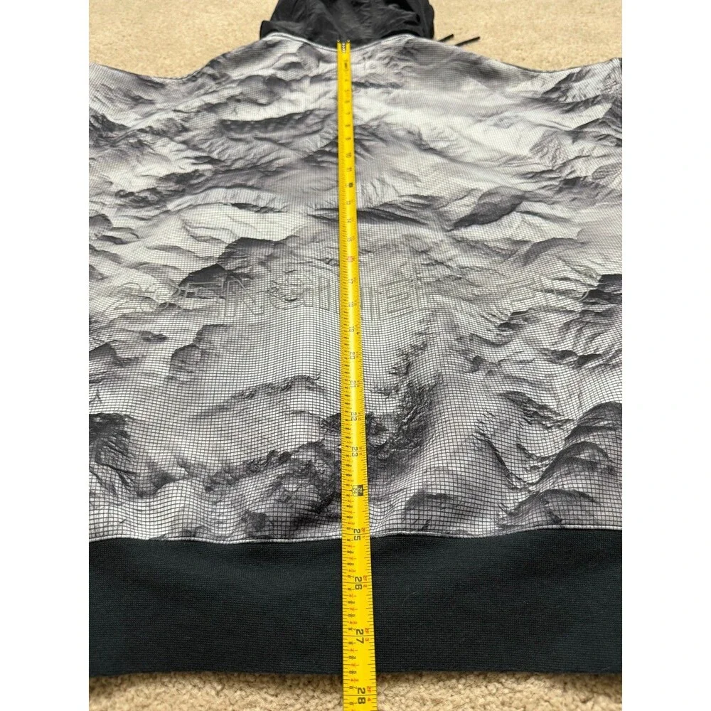 Air Jordan 23 Engineered Grid Printed 1/4 Zip Pullover Hoodie CU9148-100 Size L